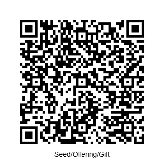 QR code to make payment for Offering & Gifts